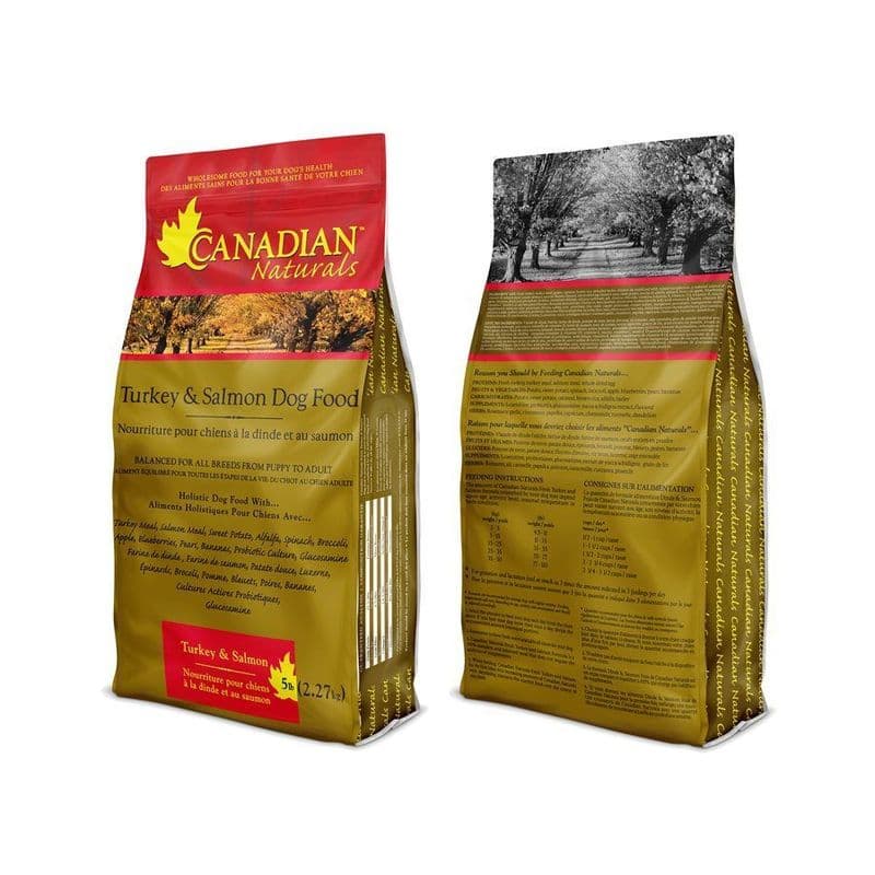 Canadian Naturals Turkey & Salmon Recipe Dog Food 30 Lb