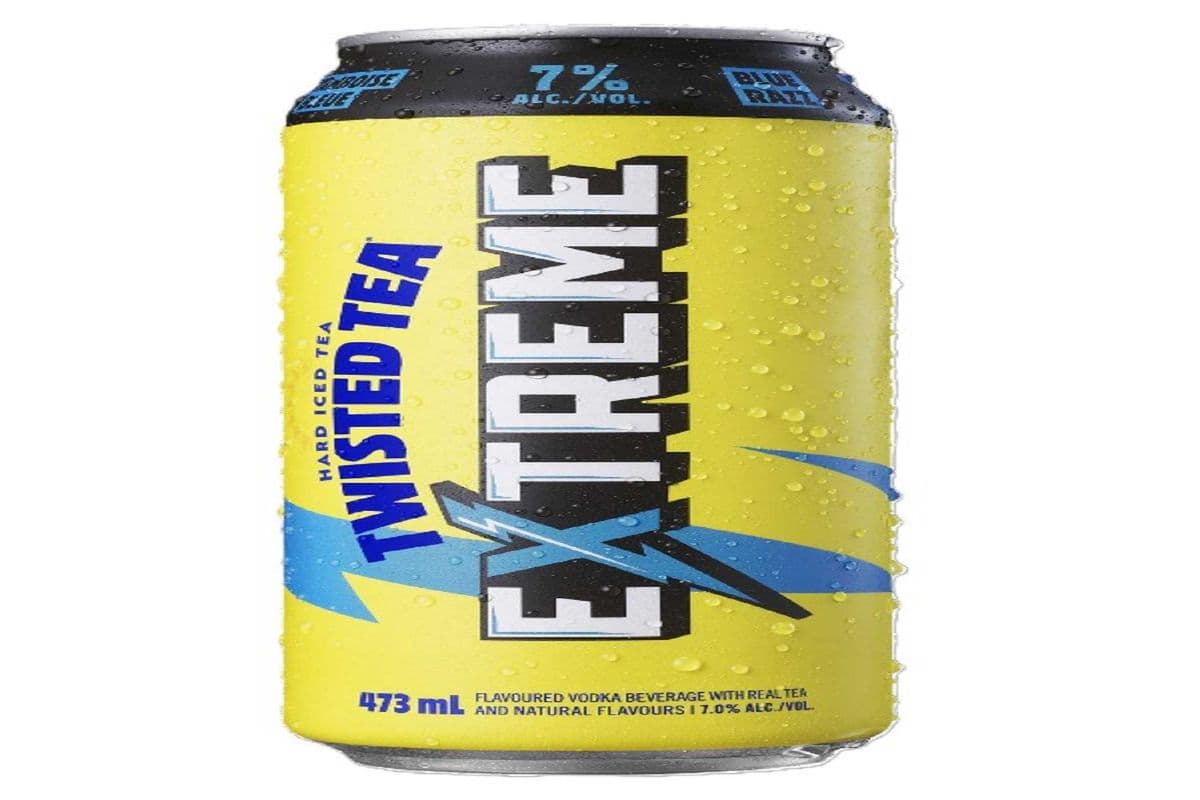 121289-TWISTED TEA EXTREME BLUE RAZZ (1 x 473ML)