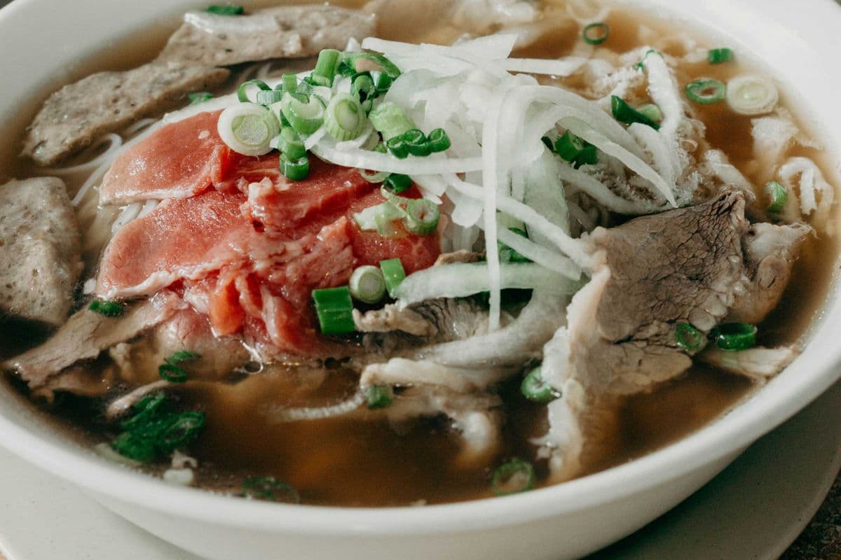 41. Beef Special Rice Noodle Soup