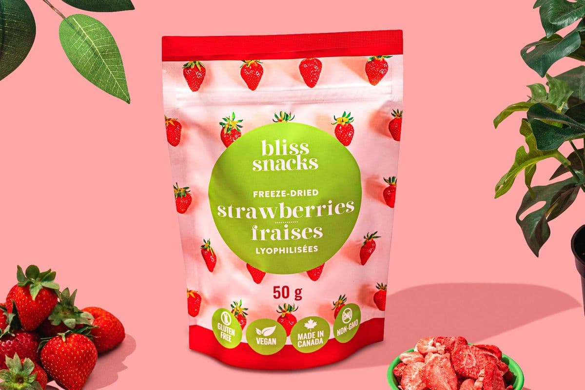 Freeze-Dried Strawberry Slices