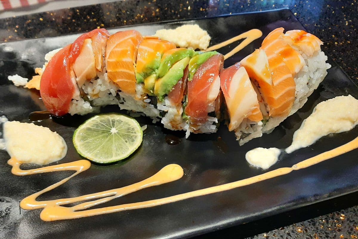 Rainbow Dragon Roll