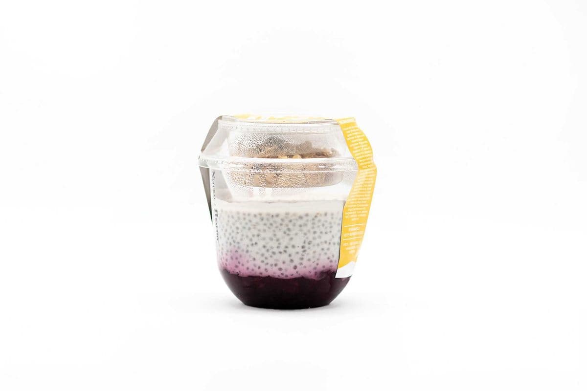 Berry Coconut Chia Pudding