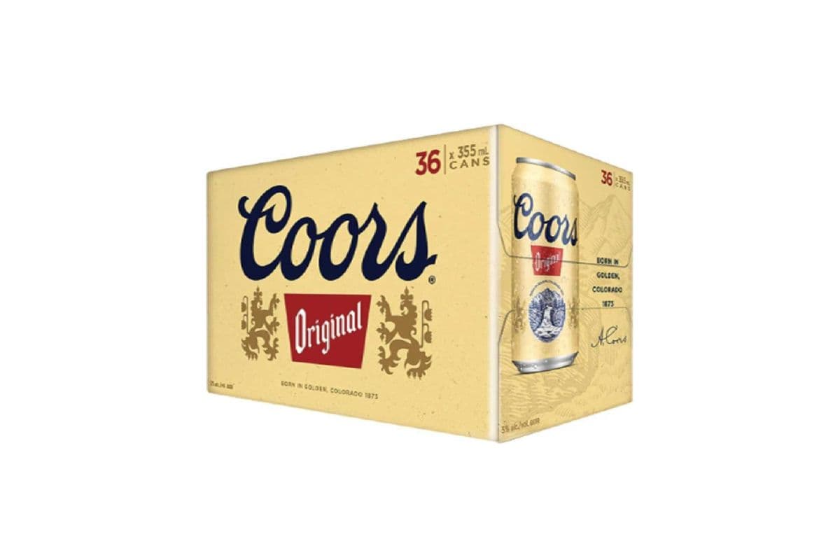 829359. COORS ORIGINAL (36 x 355ML (CANS))