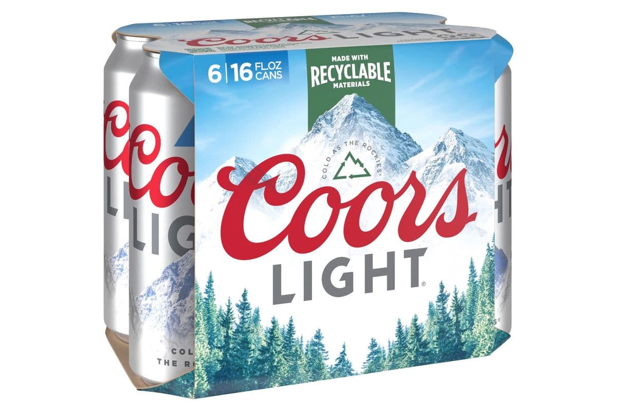 Coors Light (6 x 473 ml Can)