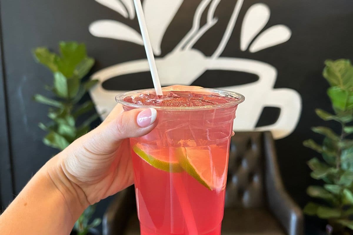 Dragon Fruit Lime Lemonade