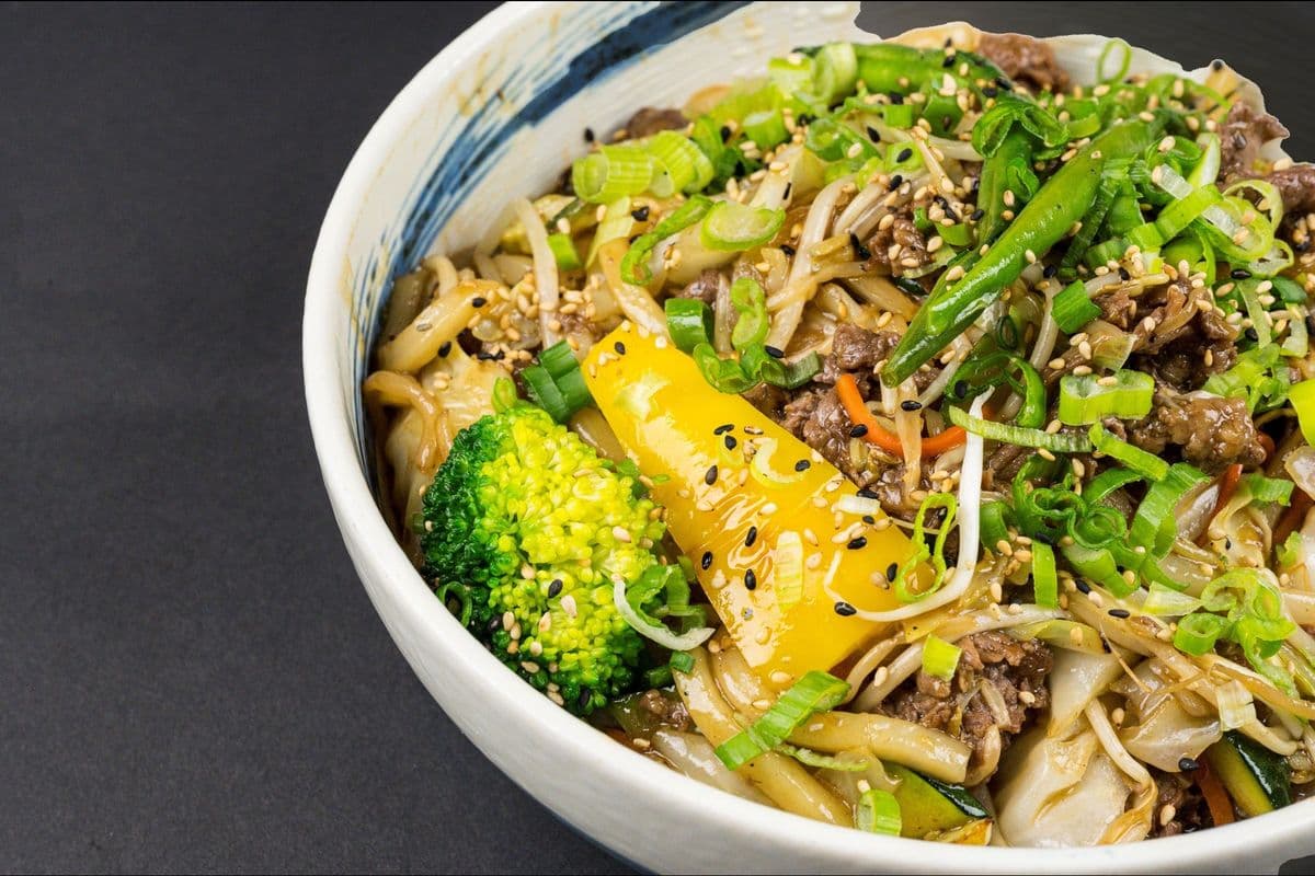 Beef Yakiudon