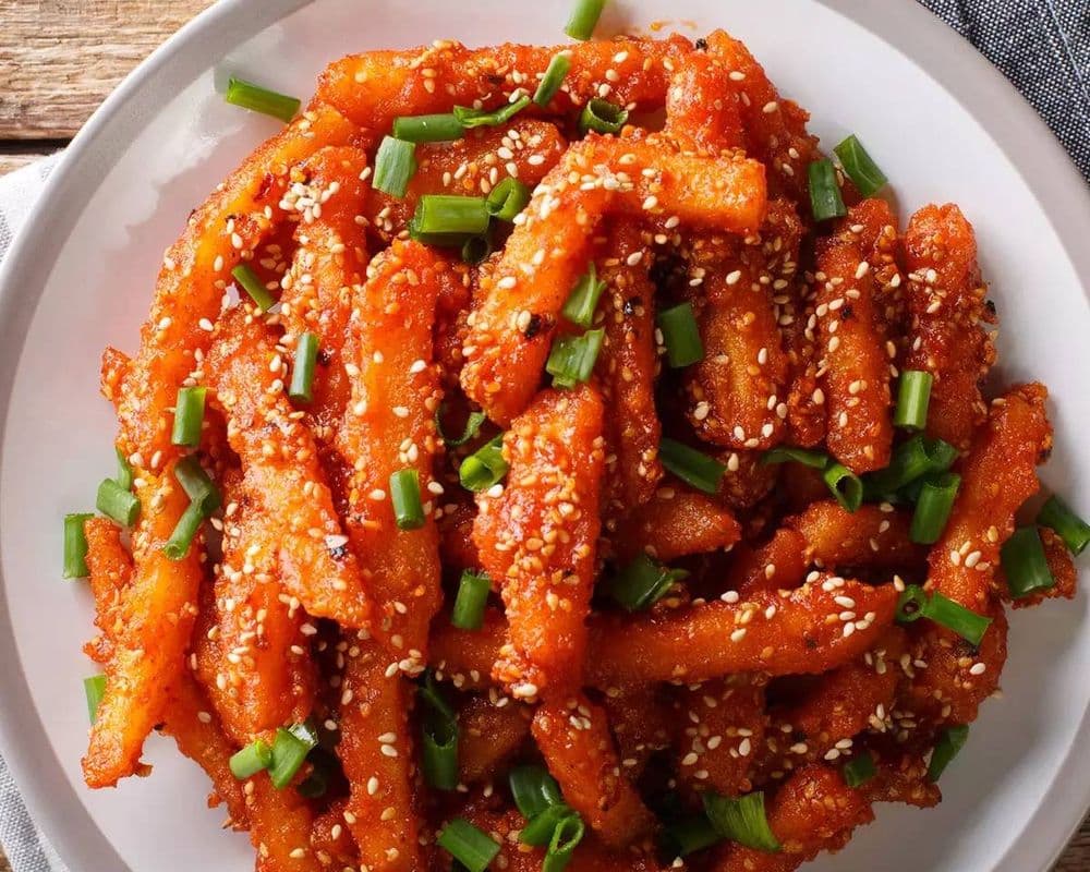 Honey Chilli Potato