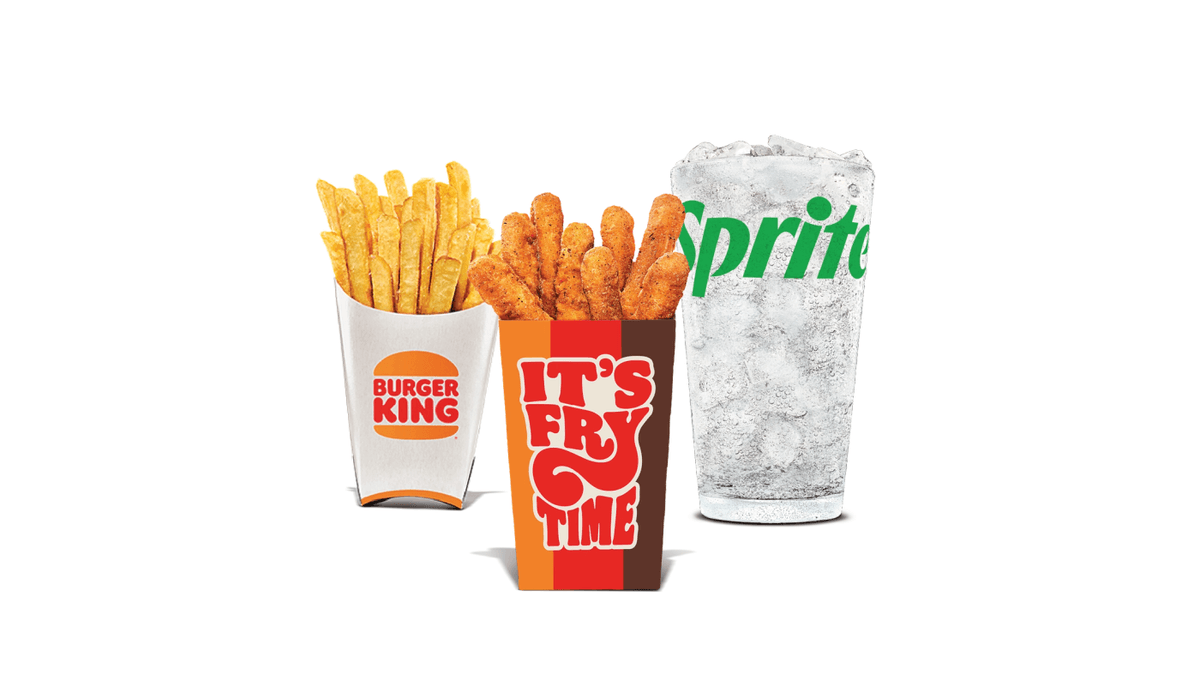 8 Pc. Chicken Fries Medium Combo
