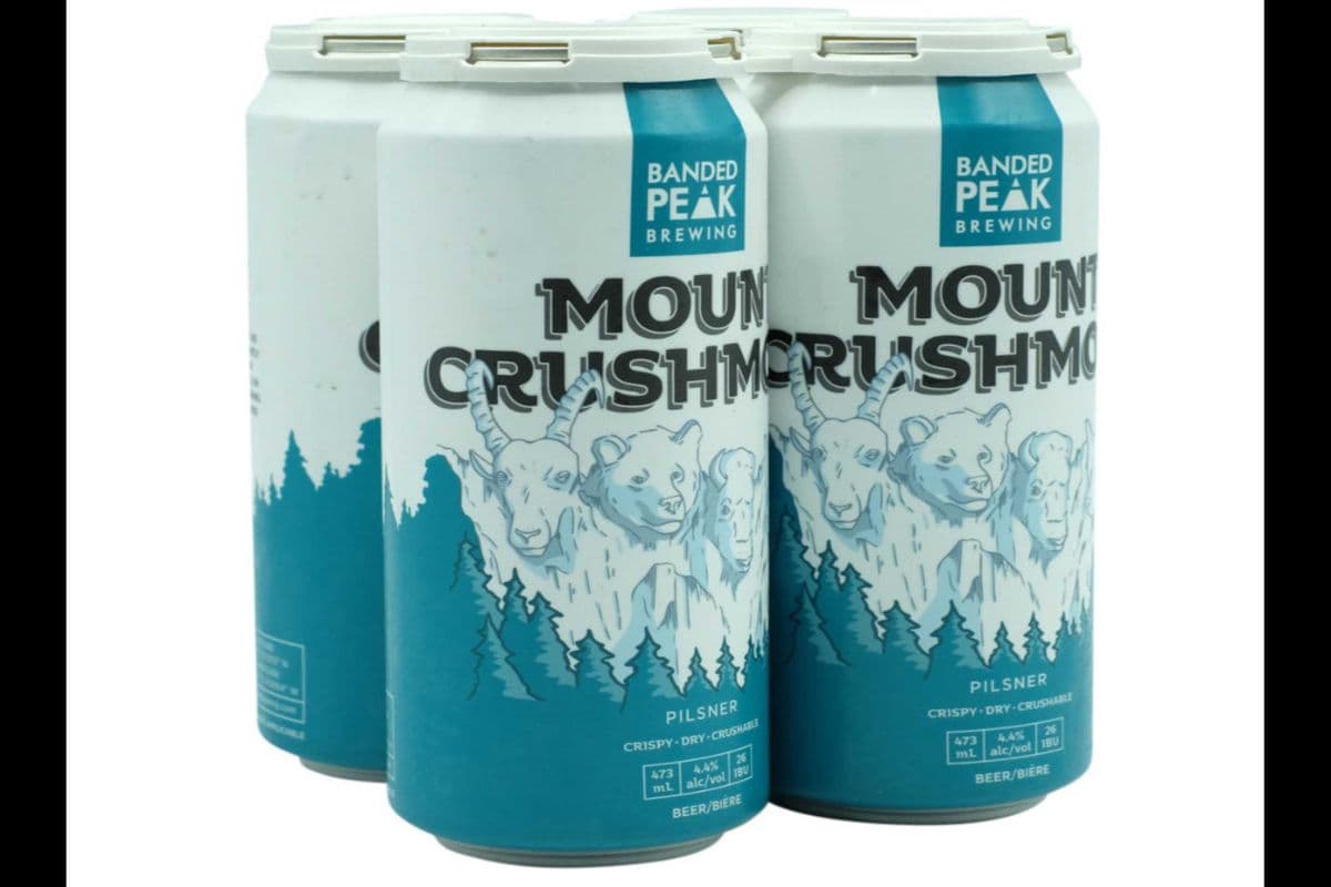 Banded Peak Mount Crushmore (4 Cans) (4 x 4*473ML)