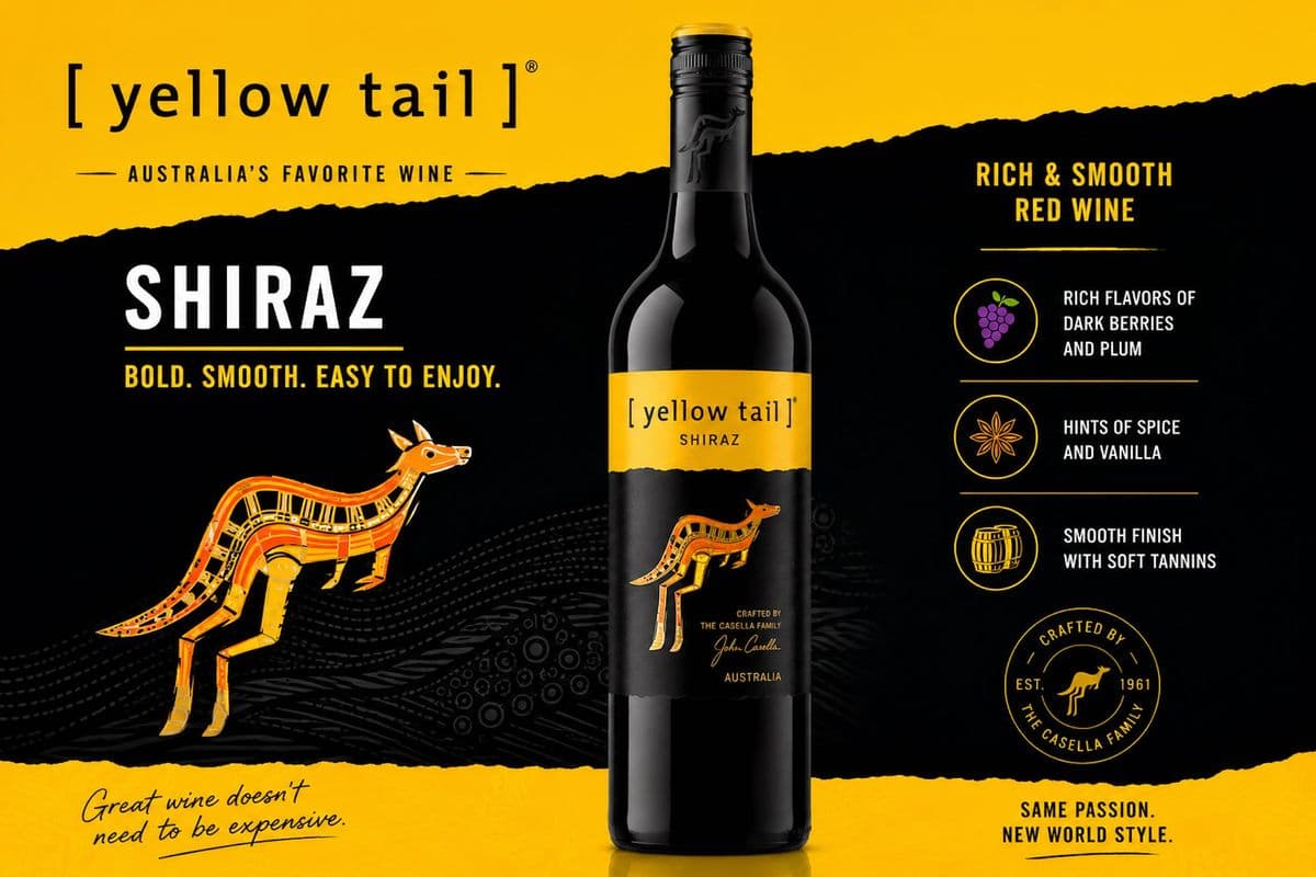 Yellow Tail Shiraz (1 x 750ml)