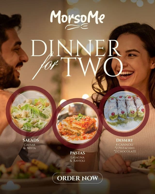 DINNER FOR 2