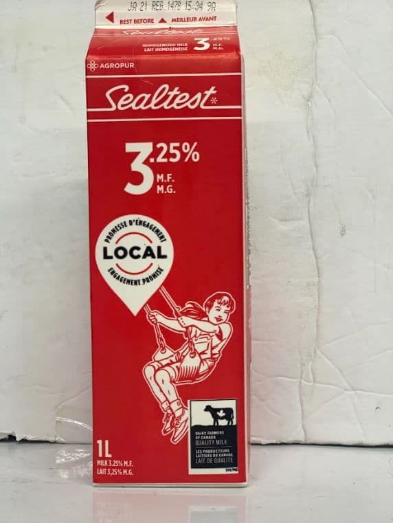 Sealtest Homogenized Milk 3.25%(1L)
