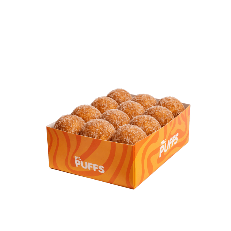 12 Puffs Sugar Cinnamon / 12 Puffs Sucre Cannelle