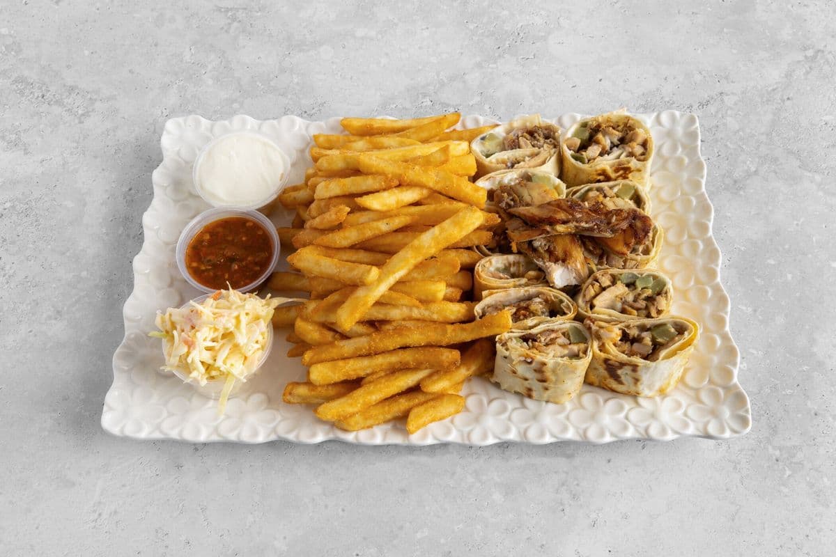 Chicken Shawarma Arabic Plat