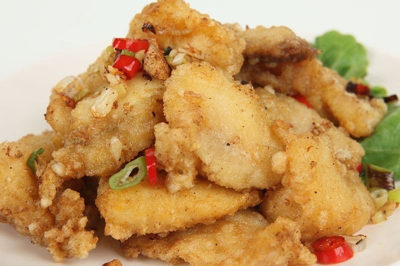 Salt & Pepper Fish Steak / 椒盐鱼扒