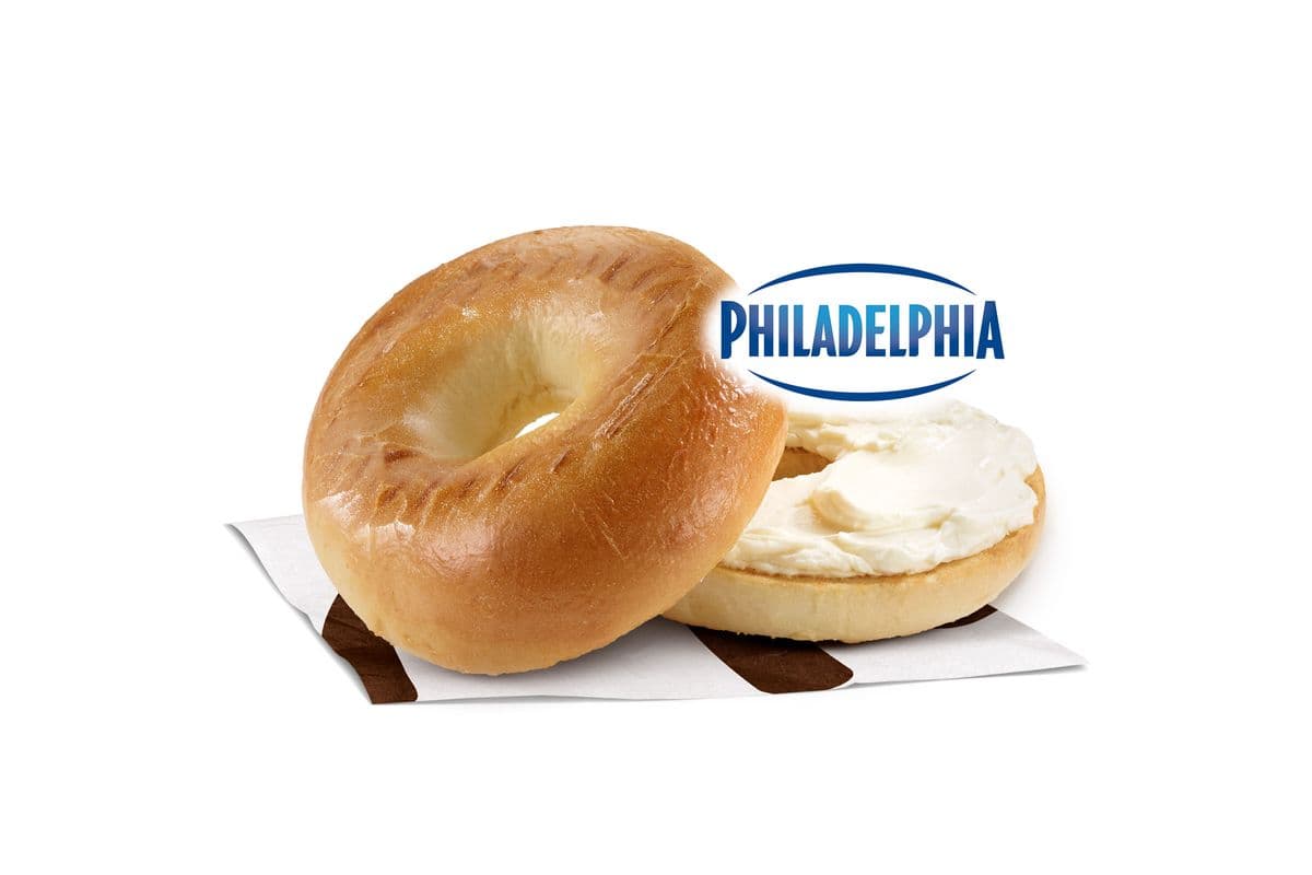Plain Bagel w/ Regular Cream Cheese Product [370.0 Cals]