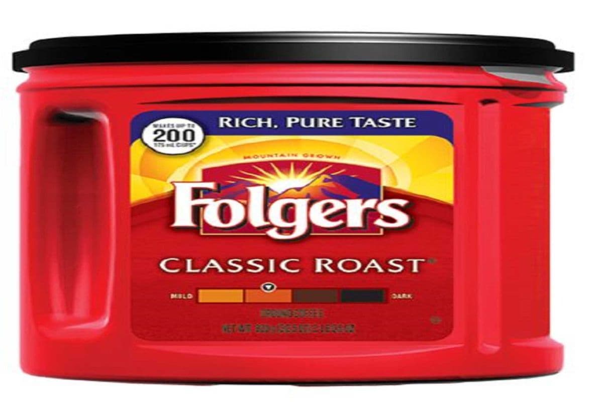 Folgers Classic Roast Ground Coffee (816g)