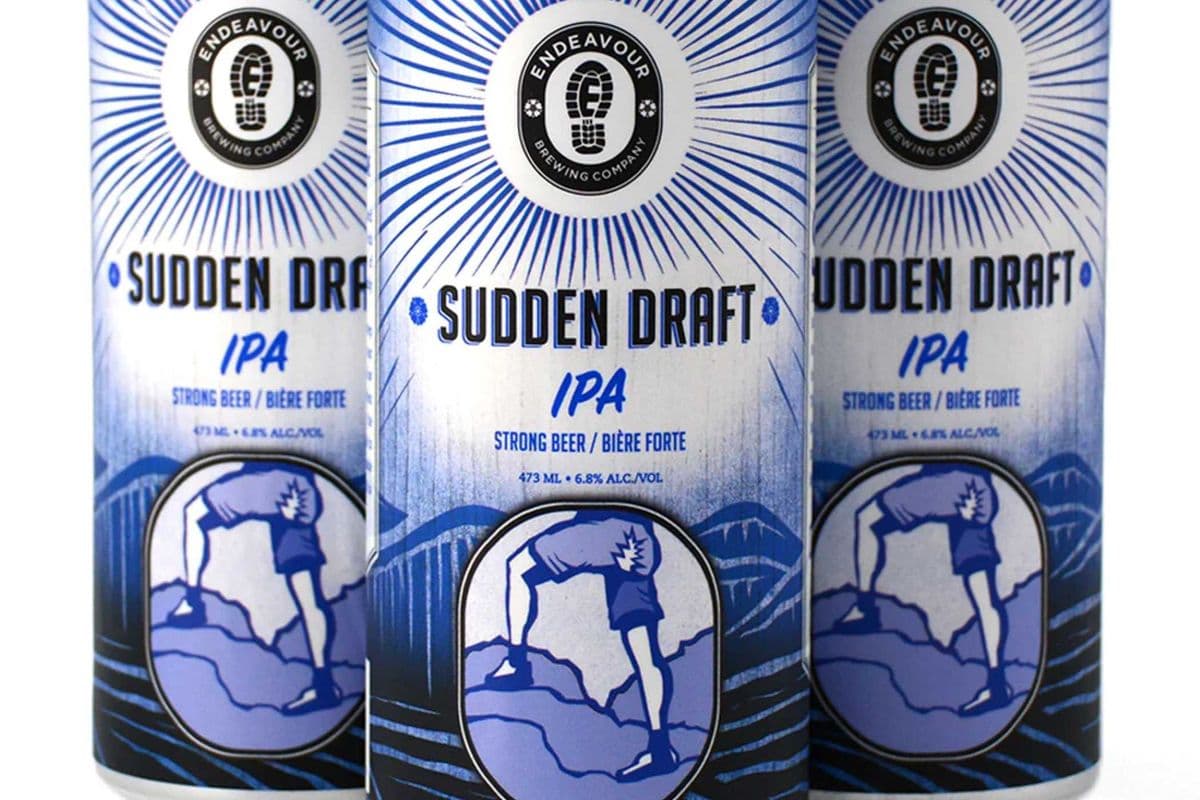 ENDEAVOUR SUDDEN DRAFT IPA 4pk (4 x 4x473ml)