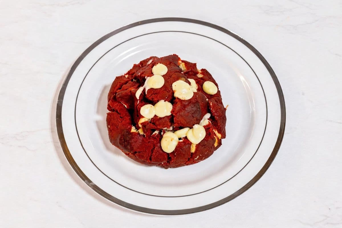 Red Velvet Cookie with Cream Cheese Frosting