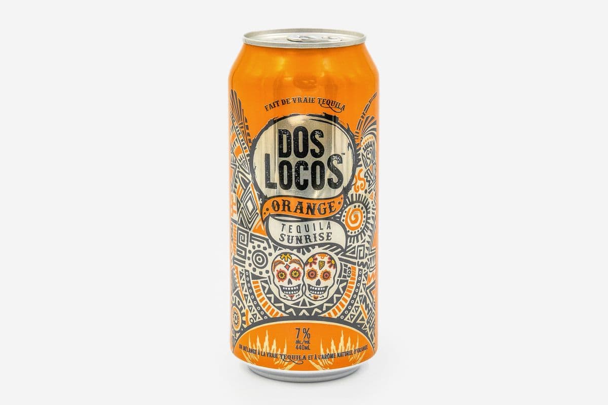 DOS LOCOS TEQUILA SUNRISE (1 x 440ML)