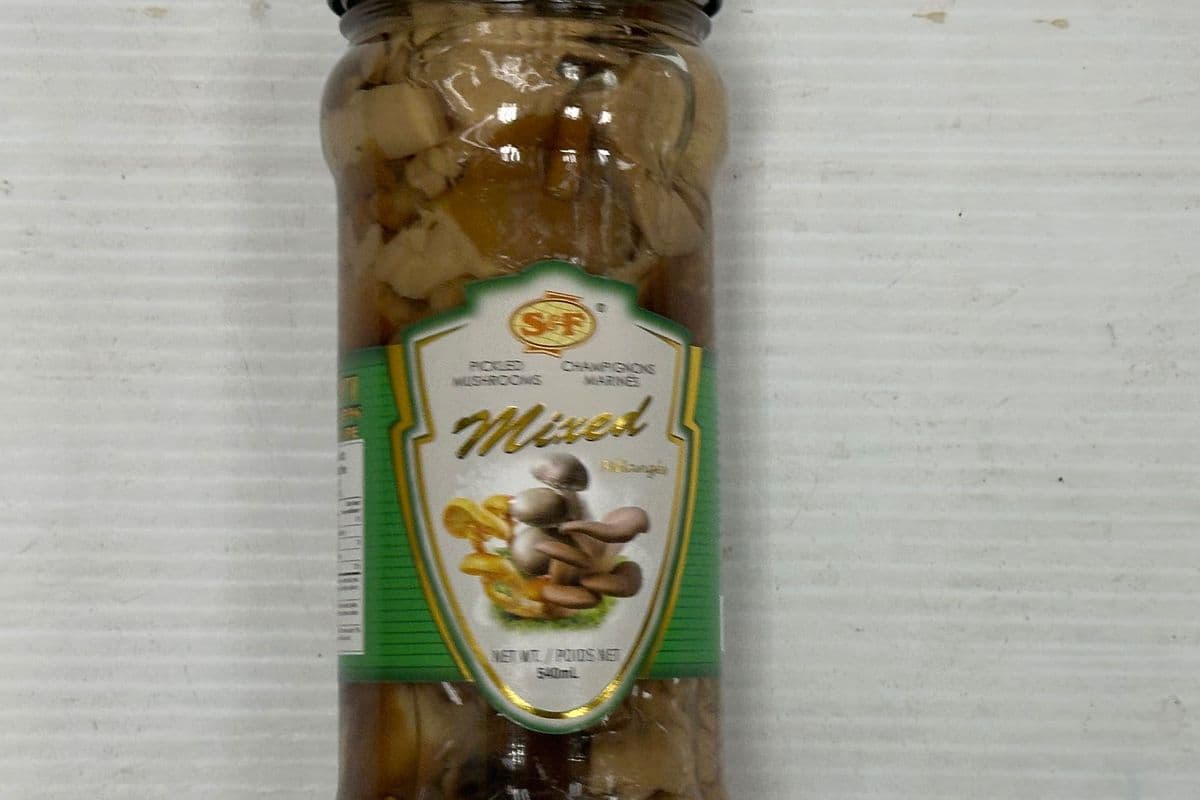 S&F Mixed Pickled Mushrooms (540ml)
