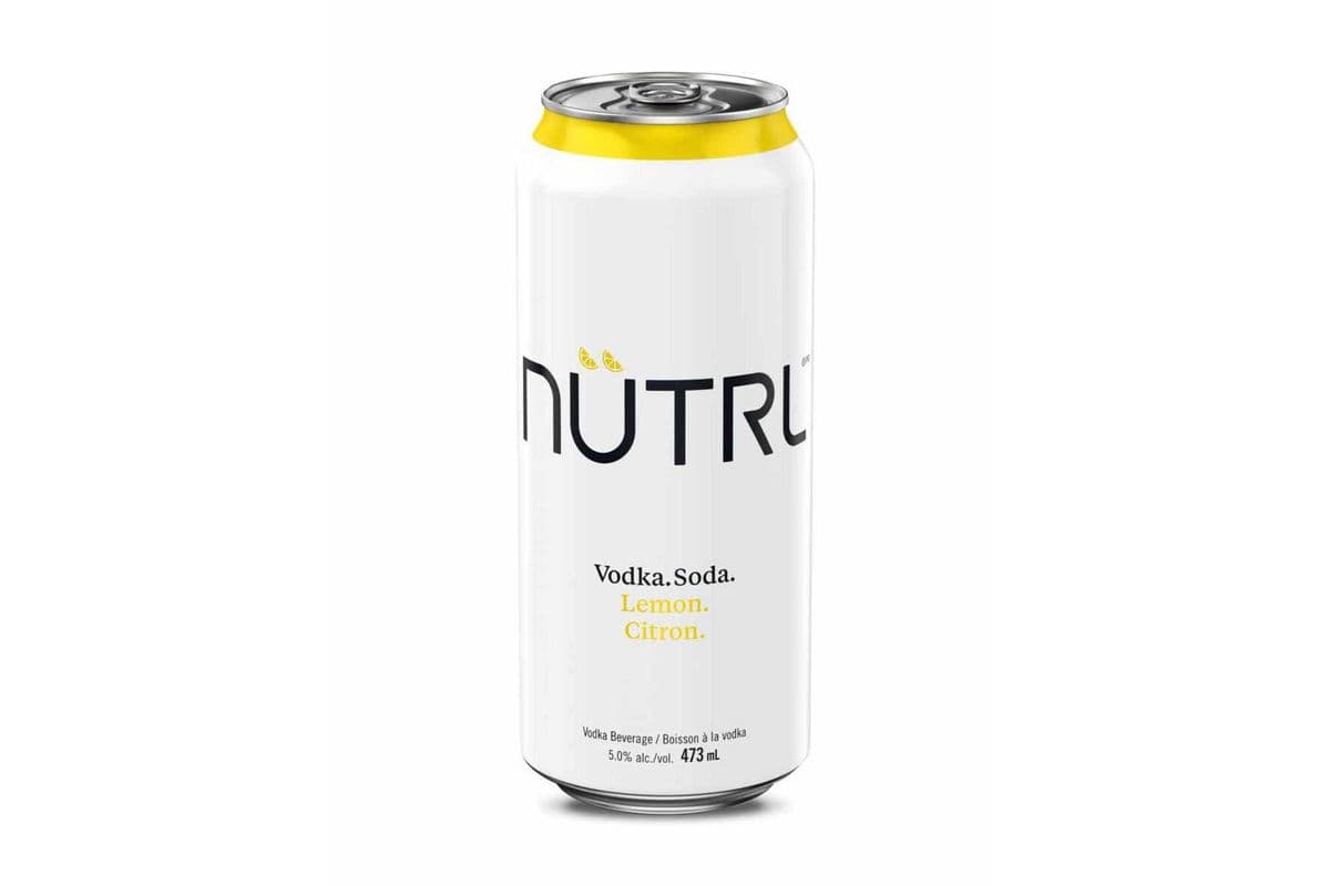 Nutrl Vodka Soda Lemon (473 ml)