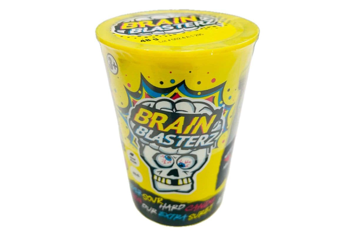 Brain Blasters Sour Candy Drum