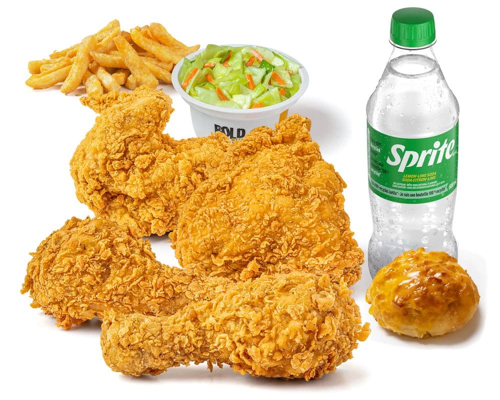 4 Piece Original Chicken Texas-Size Combo