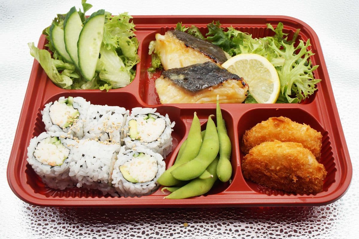 Black Cod Bento