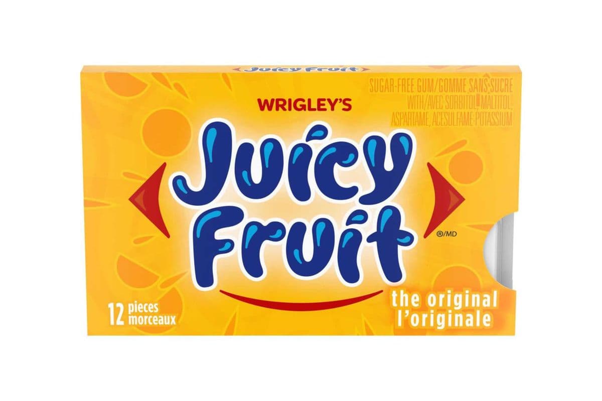 Juicy Fruit (12- 60 pcs/ morceaux)
