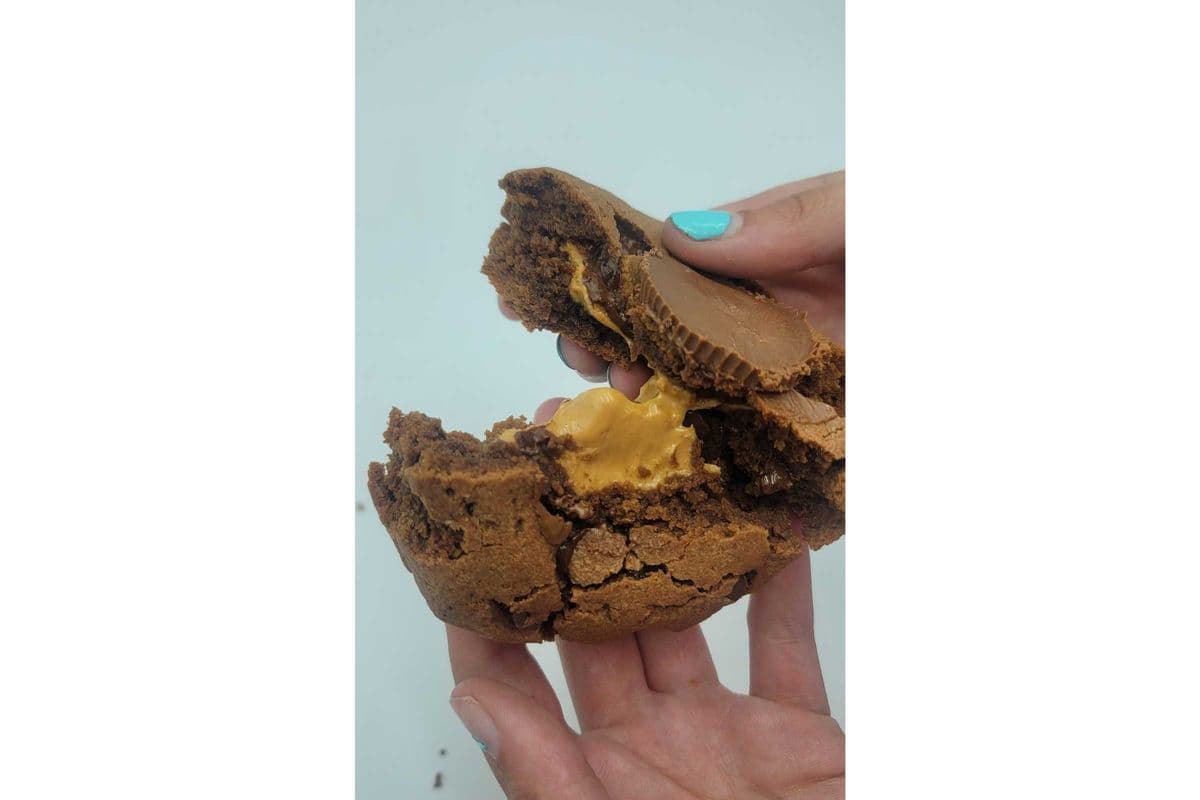 Peanut Butter Stuffed Cookie