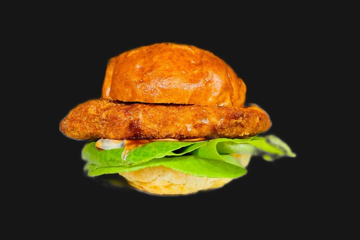 Pork katsu burger