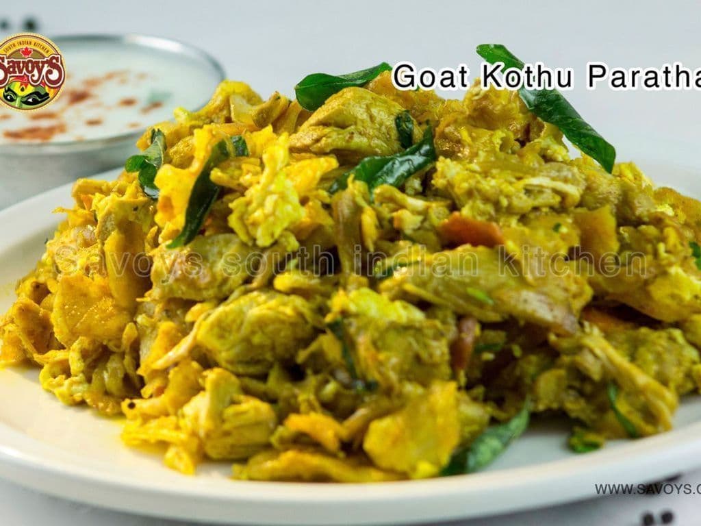 Goat Kothu Porotta