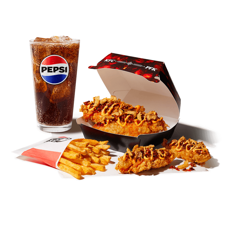 4 Piece Loaded Chili Crunch Tenders Combo