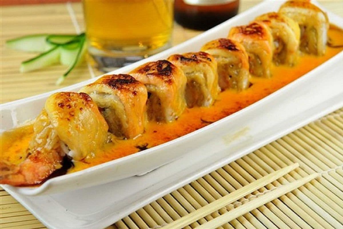 Hot Fire Torched Dragon Roll (8pcs)(BOGO)