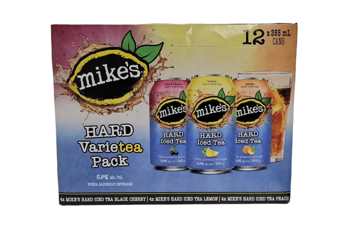 Mike's Hard Tea Variety Pack (12 x 355ml Cans)