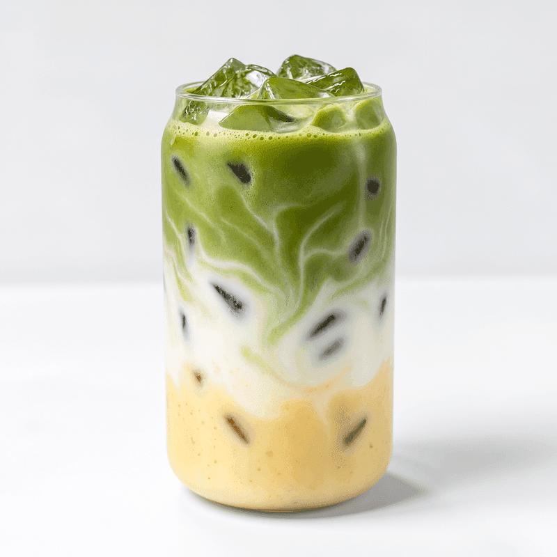 ICED BANANA MATCHA / MATCHA GLACÉ À LA BANANE