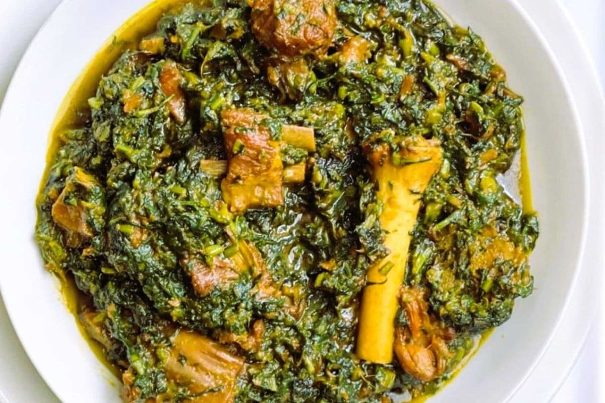 Palak Ghosht (Lamb) (1 plate)