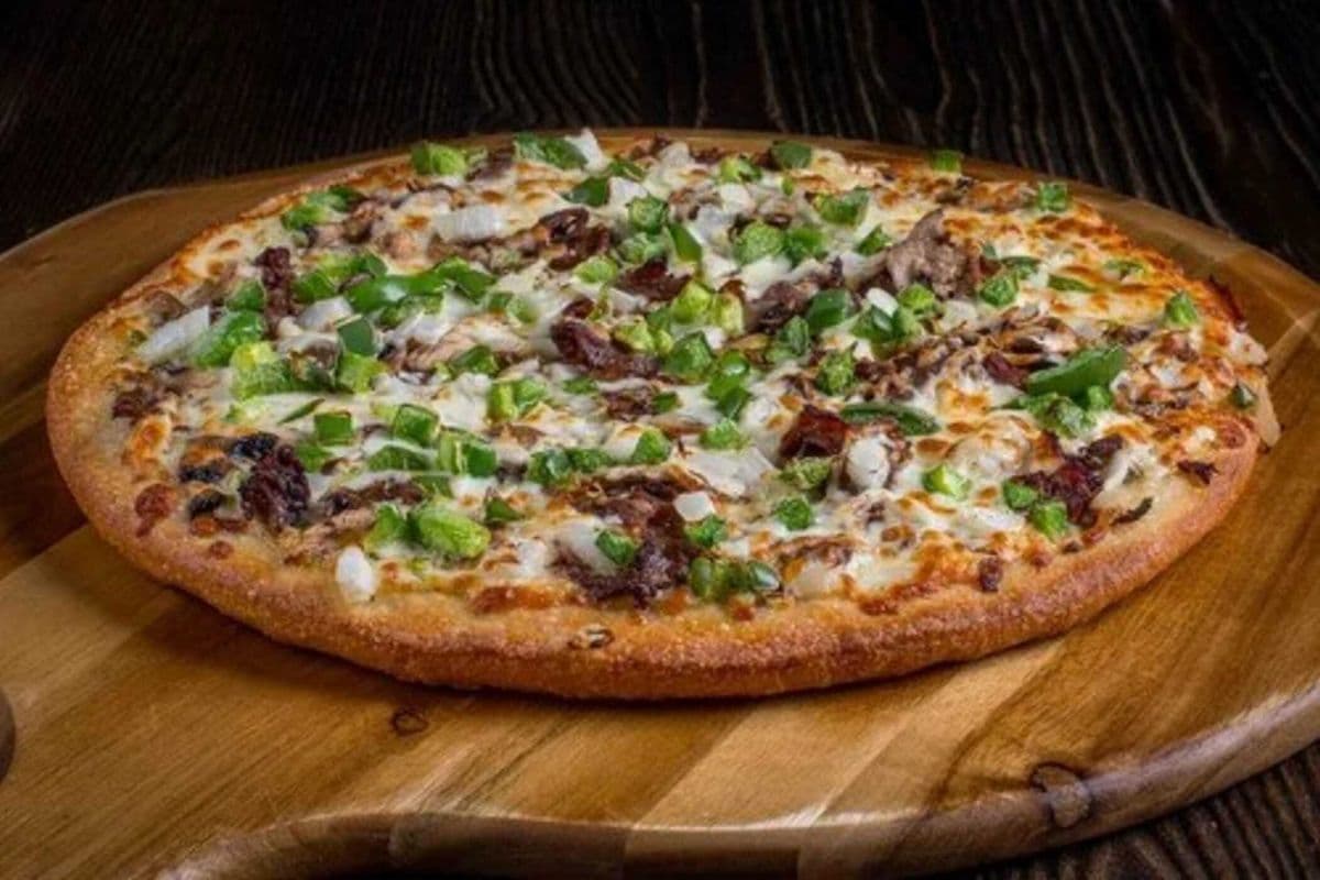10" Steak Sandwich Pizza