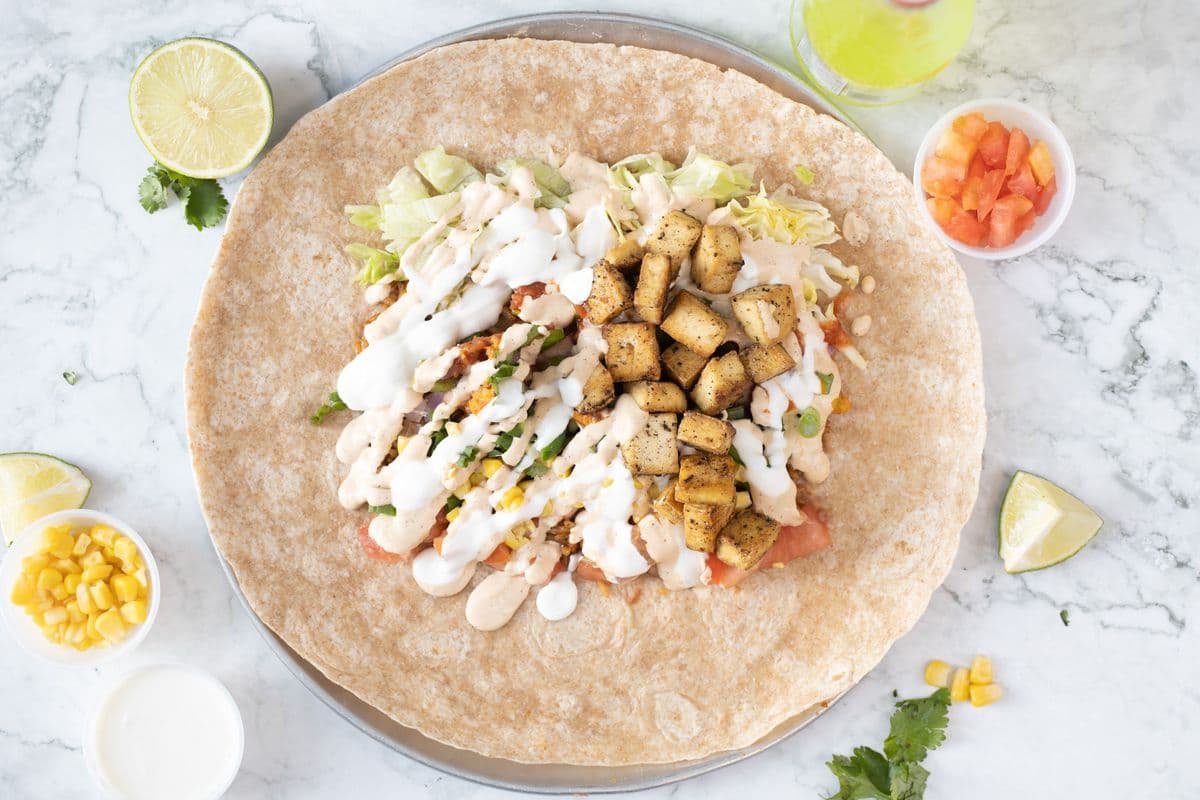 Tofu Burrito (Veg)