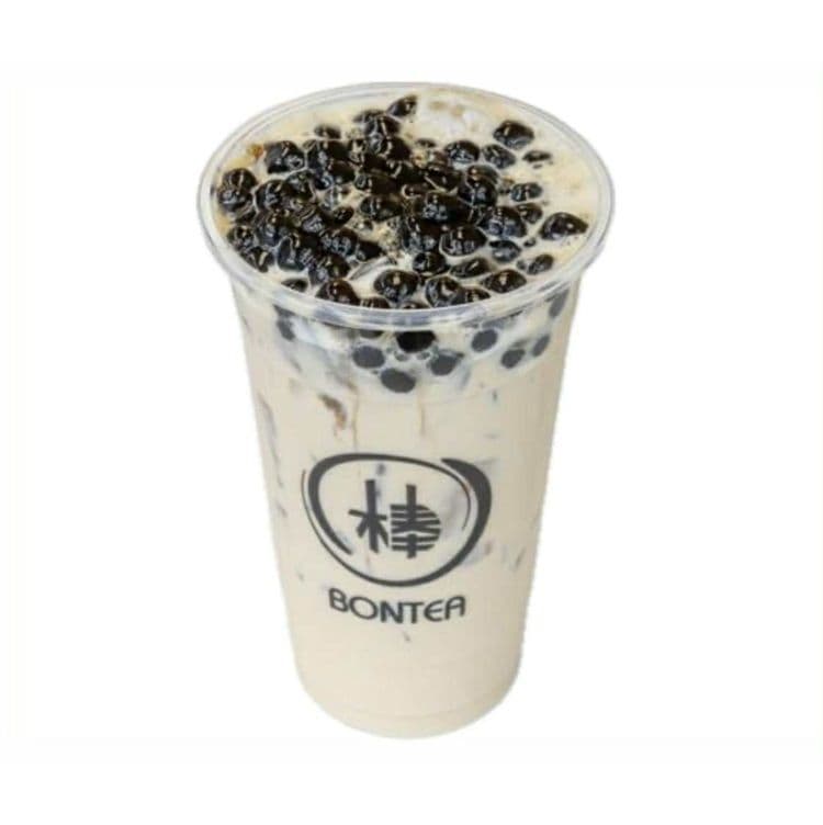 D. Mango Milk Tea w/Pearls / 芒果珍珠奶茶