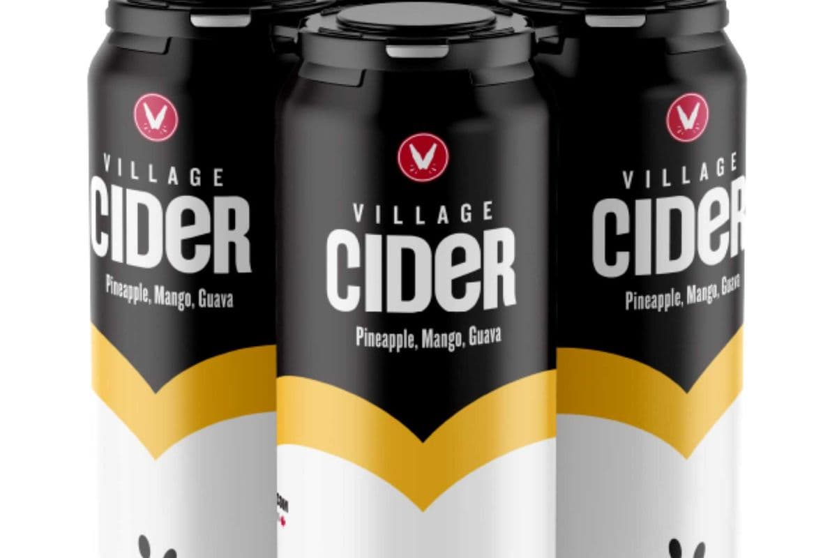 Village - Tropical Cider (4 x 473ml Can)