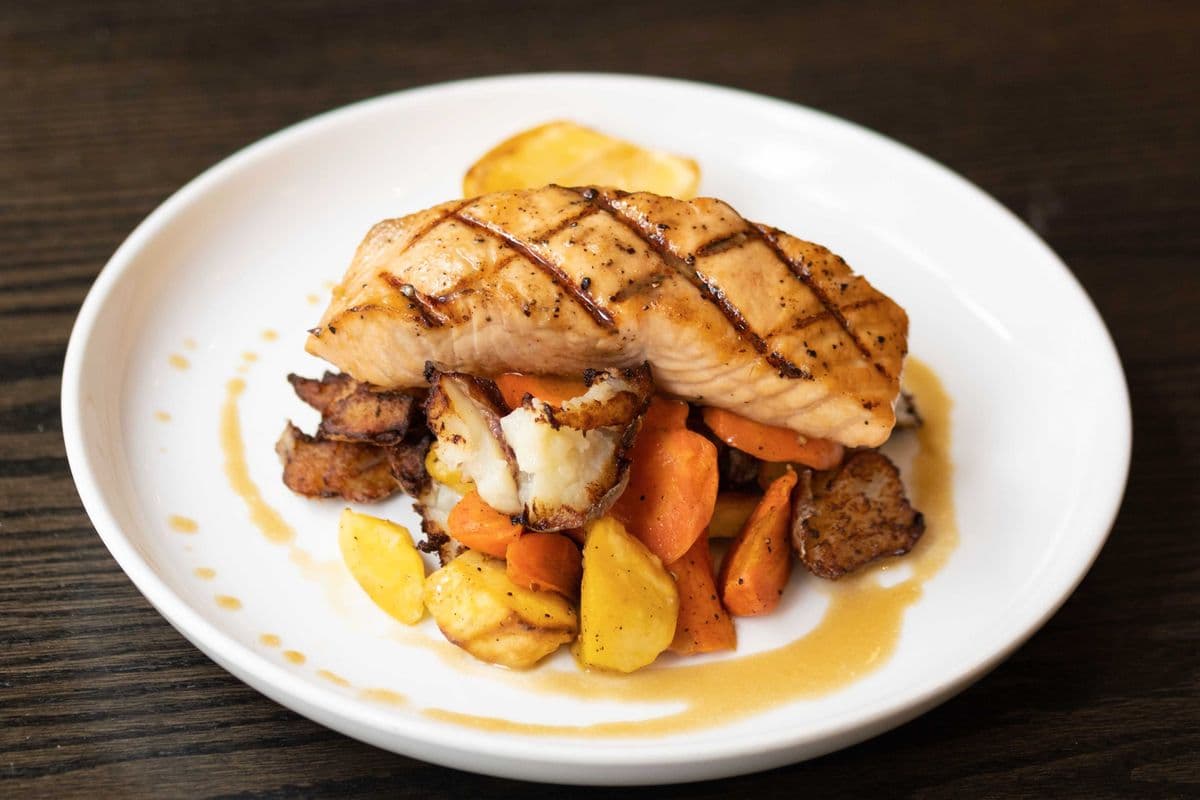 Mustard Glazed Salmon