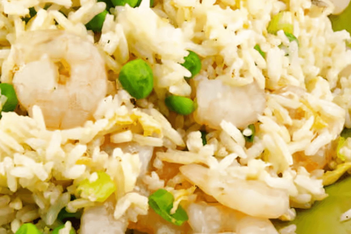 Riz frit aux crevettes / Shrimp Fried Rice