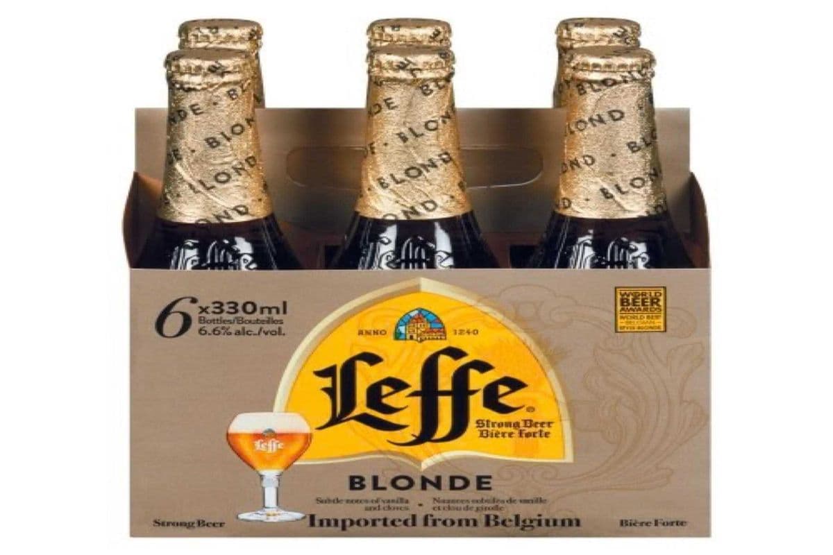 LEFFE BLONDE (6X330ML) BOTTLES (1 x 330ML)