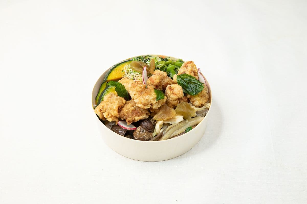 Taiwanese Popcorn Chicken Bento
