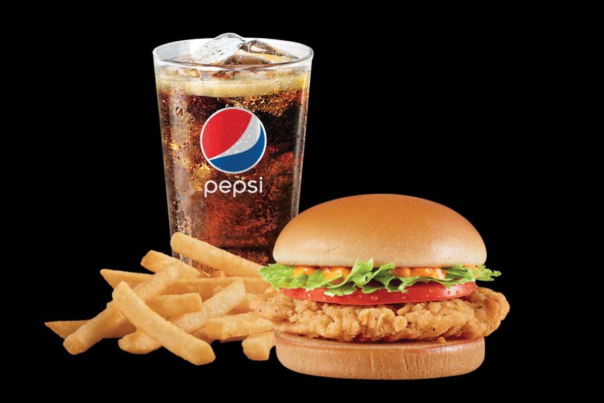 SPICY Crispy Chicken Sandwich Combo