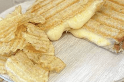 Three Cheese Grilled Cheese