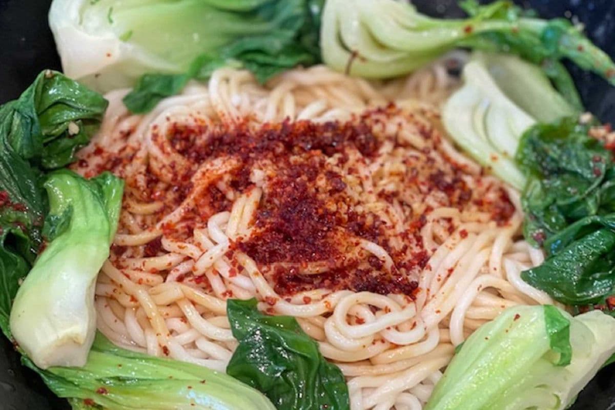 N13. Sizzled Hot-Chilli Noodles