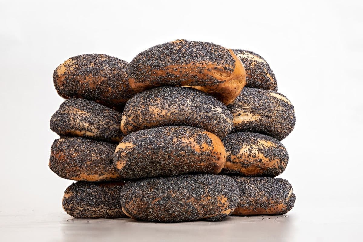 Bagels au pavot (12 mcx) / Poppy Bagels (12 pcs)